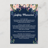 エレガンスモダンピンクフローラ安全対策 エンクロージャーカード (正面)