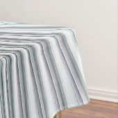 エレガンスモダンブルーグレーホワイトフラクタルアートフラワー テーブルクロス (インサイチュ)