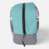 エレガンスモダンブルーグレーホワイトフラクタルアートフラワー ドップキット (右)