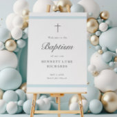 エレガンスモダンボーイズバプティスウェルカム ポスター