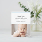 エレガンスモダンボーイズ洗礼ありがとう ポストカード (スタンド正面)