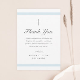 エレガンスモダンボーイズ洗礼 サンキューカード