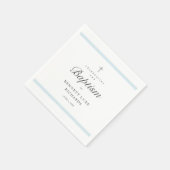 エレガンスモダンボーイズ洗礼 スタンダードカクテルナプキン (角)