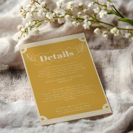 エレガンスモダンヴィンテージ詳細 エンクロージャーカード