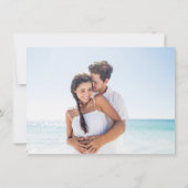 エレガンスモダン両面フォトセーブ日付 招待状 (裏面)