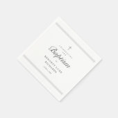 エレガンスモダン少年少女バプティスナプキン スタンダードカクテルナプキン (角)