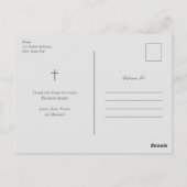 エレガンスモダン少年少女バプテスマ ポストカード (裏面)