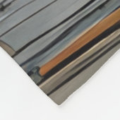 エレガンスモダン抽象芸術金ゴールド フリースブランケット (角)