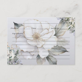 エレガンスレシピカード エンクロージャーカード