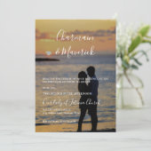エレガンスロマンチック結婚オーバーレイ 招待状 (スタンド正面)
