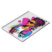 エレガンスヴィンテージ美しい ノートブック (左側)