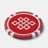 エレガンス中国のインさくらんぼ ポーカーチップ (シングル)