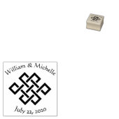 エレガンス中国の木製アナウンススタンプ ラバースタンプ (押印)