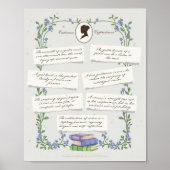 エレガンス引用文ポスター ポスター (正面)