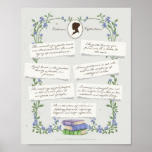 エレガンス引用文ポスター