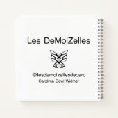 エレガンス発表ファッション ノートブック (裏面)