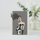 エレガンス発表ファッション ポストカード (スタンド正面)