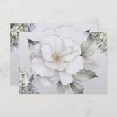 エレガンス空白のレシピカード エンクロージャーカード (正面/裏面)