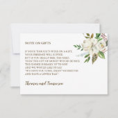 エレガンス素朴ウィッシングウェルカード 招待状 (正面)