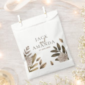 エレガンス素朴フローラパーティー供給の好意バッグ フェイバーバッグ (クリップ留めされた状態)