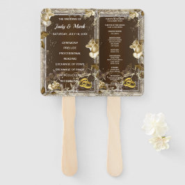 エレガンス素朴ホワイトローズ結婚ズ ハンドファン