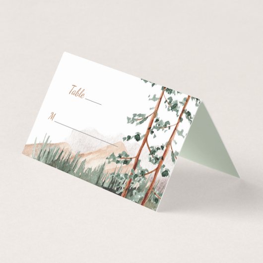 エレガンス素朴マウンテンズフォレストパインスプルース (正面)