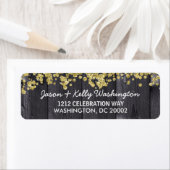 エレガンス素朴差出人住所 ラベル (インサイチュ)