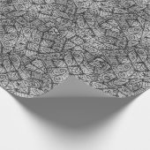 エレガンス素朴抽象芸術組成物 ラッピングペーパー (角)