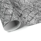 エレガンス素朴抽象芸術組成物 ラッピングペーパー (ロールコーナー)