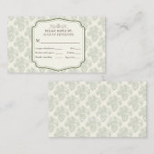 エレガンス素朴秋ピネコン 名刺 (正面/裏面)