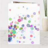 "エレガンス素朴 – 花瓶の自然" カード (裏面)