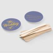 エレガンス結婚ズ:ブルーベリーとサンシャイン ハンドファン (組立なし)