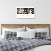 エレガンス結婚ニューファミリーと結婚ストレッチ キャンバスプリント (インサイチュ (寝室))