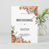 エレガンス結婚開花 招待状 (スタンド正面)