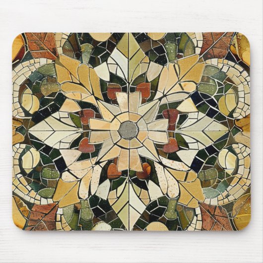 エレガンス自然モザイク マウスパッド (正面)