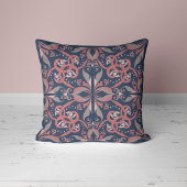 エレガンス華美インミッドナイトブルー クッション