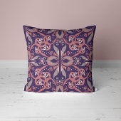 エレガンス華美イン深いバイオレット クッション