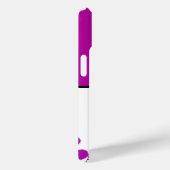 エレガンス開花パーソナライズされた:モノグラム Case-Mate iPhoneケース (裏面 / 右)