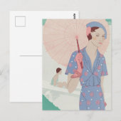 エレガンス離れのフェミニン ポストカード (正面/裏面)