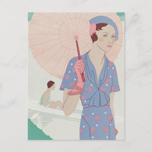 エレガンス離れのフェミニン ポストカード (正面)