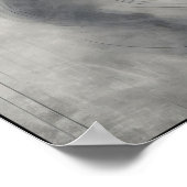 エレガンス静か抽象芸術 ポスター (角)