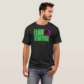エレガンス，チームHerbivore -ビーガン強度 Tシャツ (正面フル)