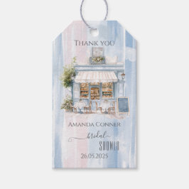 エレガンス フレンチカフェ ブライダルシャワー ギフトタグ