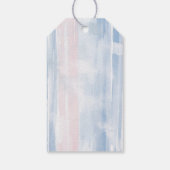 エレガンス フレンチカフェ ブライダルシャワー ギフトタグ (裏面)