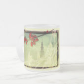 エレガンス フロストグラスマグカップ (正面左)