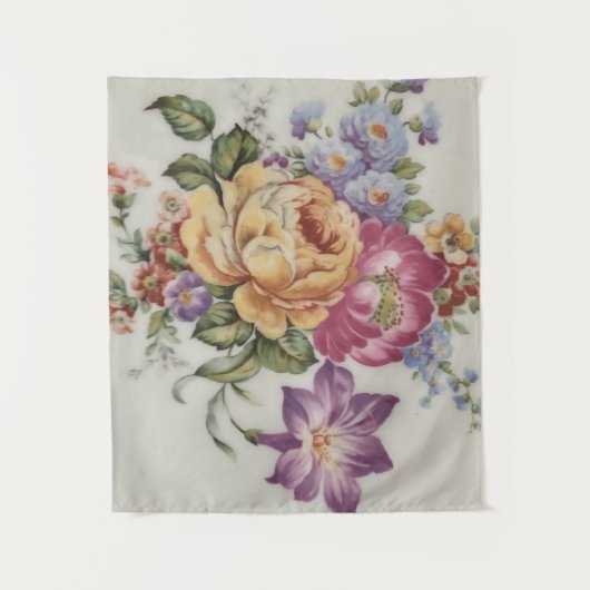 エレガンス：ポーセレンにインスパイアされたタペストリー タペストリー (正面)