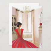 エレガンス 招待状 (正面/裏面)