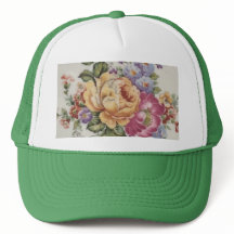 エレガンス：磁器インスパイアトラックカーハット