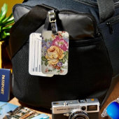 エレガンス：磁器インスパイアフローラ荷物タグ ラゲッジタグ