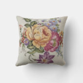 エレガンス：磁器インスパイア装飾用クッション クッション (裏面)